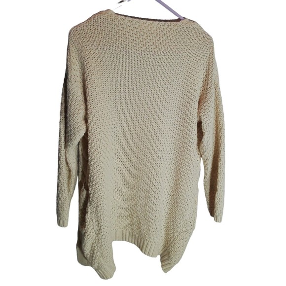 Women'sJanice Cable Knit Sweater Size Small Medium Off-white Color - Picture 4 of 16